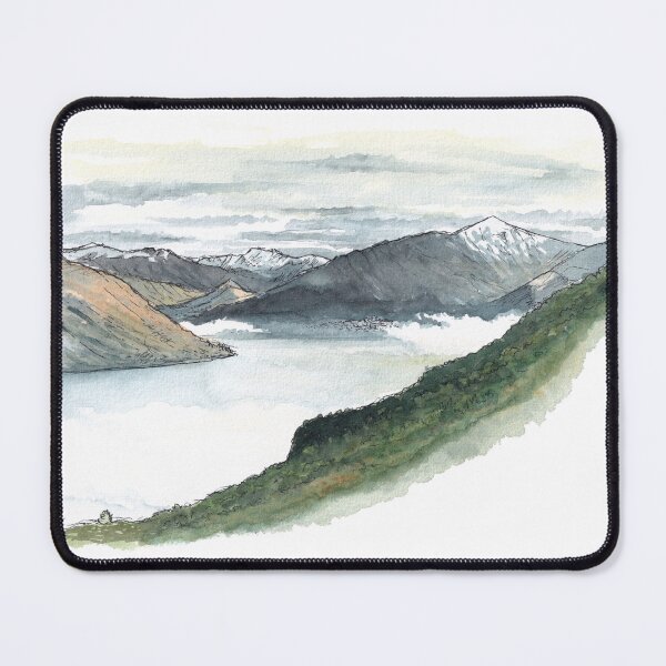 Item preview, Lake Wakatipu from Wye Creek Watercolour designed and sold by Tom Napper Design.