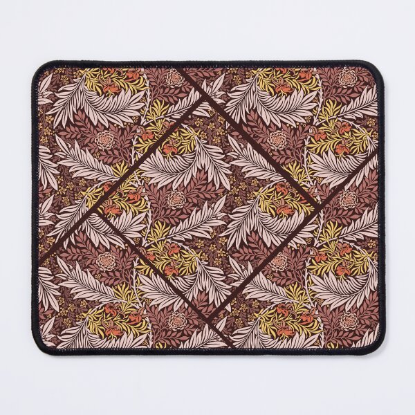 Item preview, Ornaments Floral Quilted Pattern with Navy Background  designed and sold by NawalMagdy.