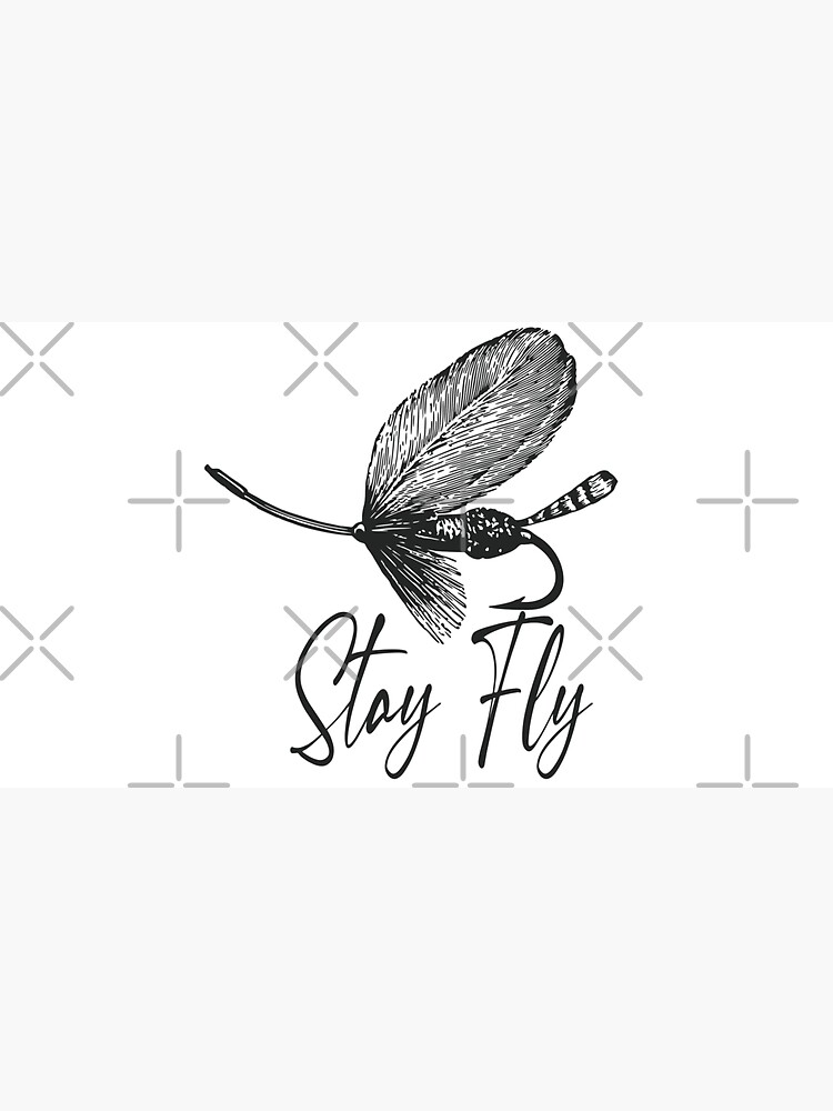 Stay Fly - Fly Fishing Cap for Sale by TeeInnovations