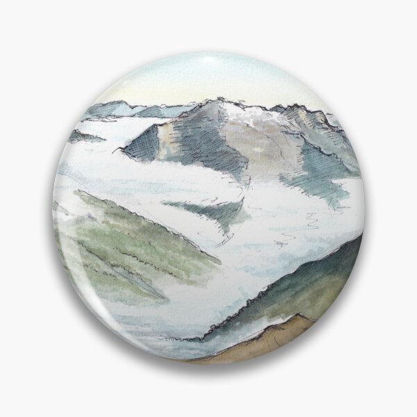 Item preview, Mt Luxmore Summit View - Kepler Track Watercolour designed and sold by Tom Napper Design.