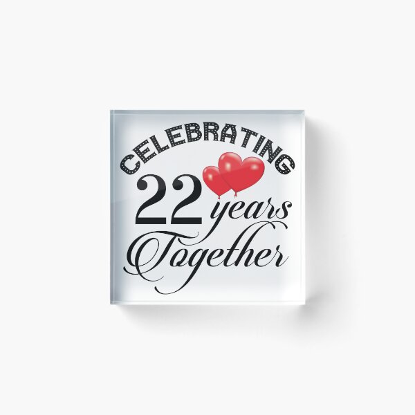 Item preview, 22 Years Together designed and sold by stickersworld31.