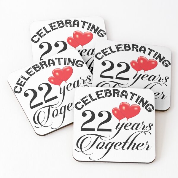 Item preview, 22 Years Together designed and sold by stickersworld31.