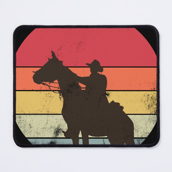 Item preview, Retro Cowboy At Sunrise designed and sold by Zerasu.
