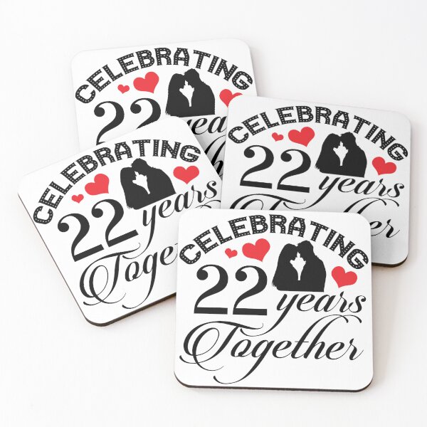 Item preview, 22 Years Together designed and sold by stickersworld31.