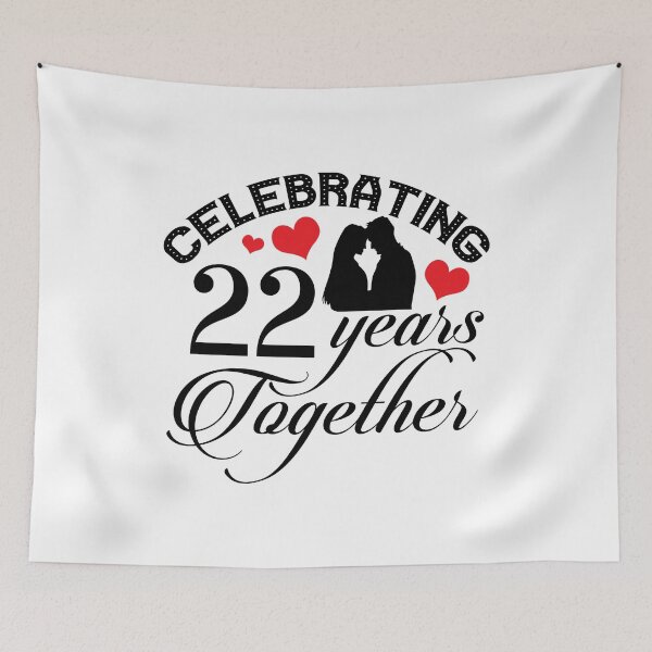 Item preview, 22 Years Together designed and sold by stickersworld31.