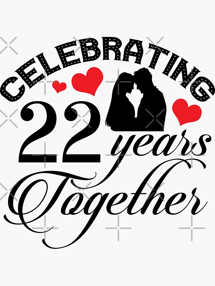 22 Years of Adventures Together - 22nd Wedding Anniversary Scrapbook