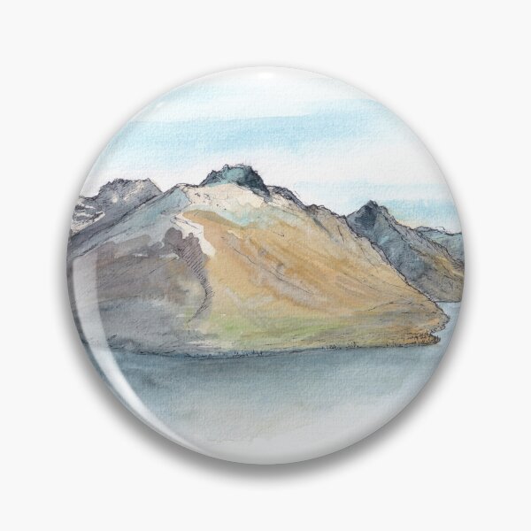 Item preview, Cecil Peak from Deer Park Heights Watercolour designed and sold by Tom Napper Design.