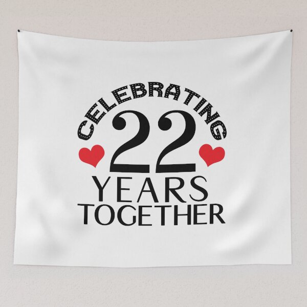 Item preview, 22 Years Together designed and sold by stickersworld31.