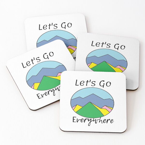 Item preview, Let's Go Everywhere designed and sold by BronikowskiART.