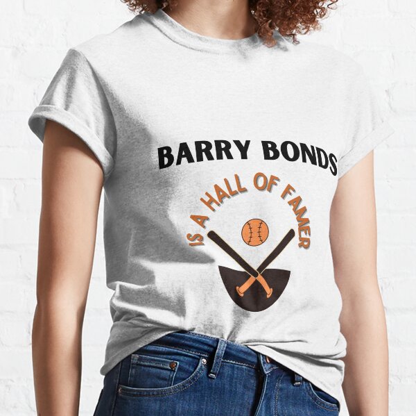 Barry Bonds Name & Number T-Shirt - Black - Tshirtsedge