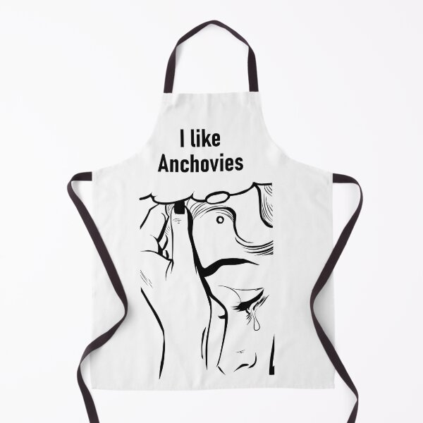 Item preview, I like Anchovies - Pop art Illustration designed and sold by S Quinn.