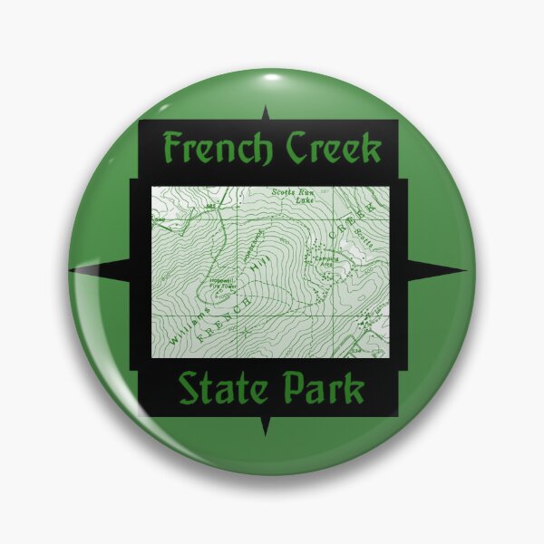 Item preview, French Creek State Park  designed and sold by Broken Antler Designs .