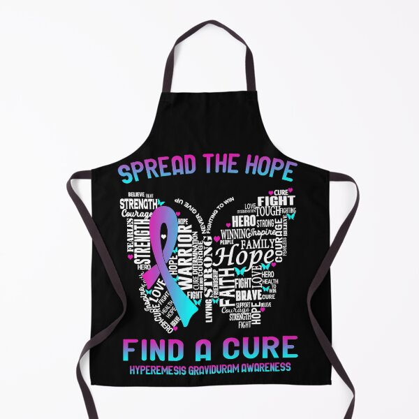 Item preview, Butterfly Ribbon Spread The Hope Find A Cure Hyperemesis Graviduram Awareness designed and sold by Tadmab.