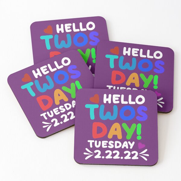 Item preview, Hola Twosday martes 22 de febrero de 2022, regalo divertido de Twosday designed and sold by DesignHouse07.