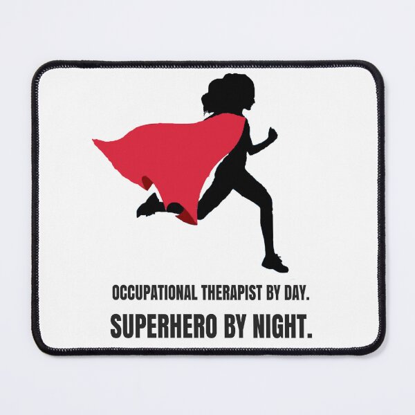 Item preview, Funny Occupational Therapy Superhero OT for Therapists, Students, and Assistants designed and sold by Hopscotch Shop Designs.