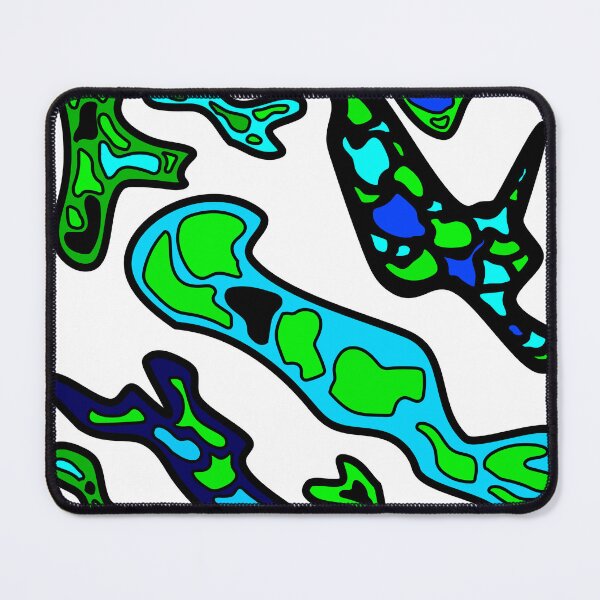 Item preview, amoeba landsat designed and sold by d-w-h design.