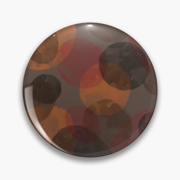 Item preview, watercolour abstract in orange, red and brown designed and sold by ColoursOfFrance.