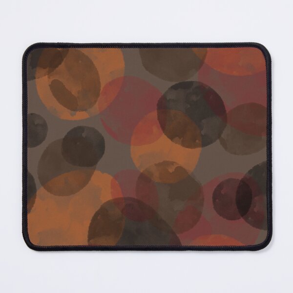 Item preview, watercolour abstract in orange, red and brown designed and sold by ColoursOfFrance.