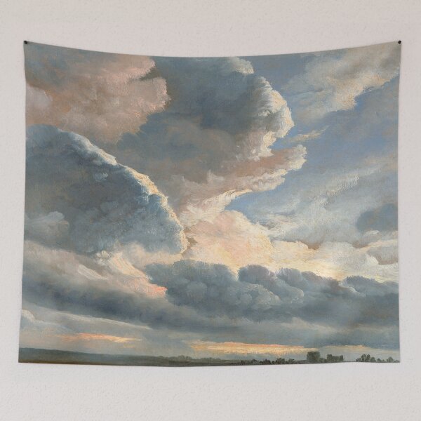 Item preview, Study of Clouds with a Sunset - Simon Alexandre Clement Denis designed and sold by NineVi.