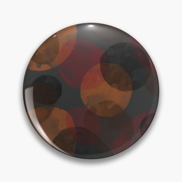 Item preview, watercolour abstract in orange, red and brown designed and sold by ColoursOfFrance.