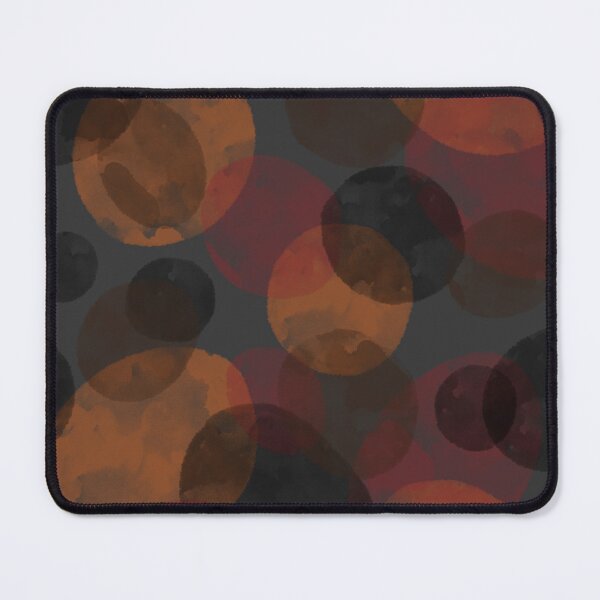 Item preview, watercolour abstract in orange, red and brown designed and sold by ColoursOfFrance.