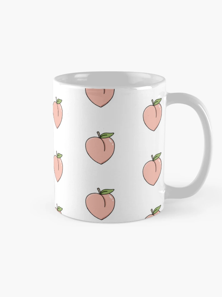 Thumbnail 3 of 6, Coffee Mug, Peach designed and sold by Reeseworks.