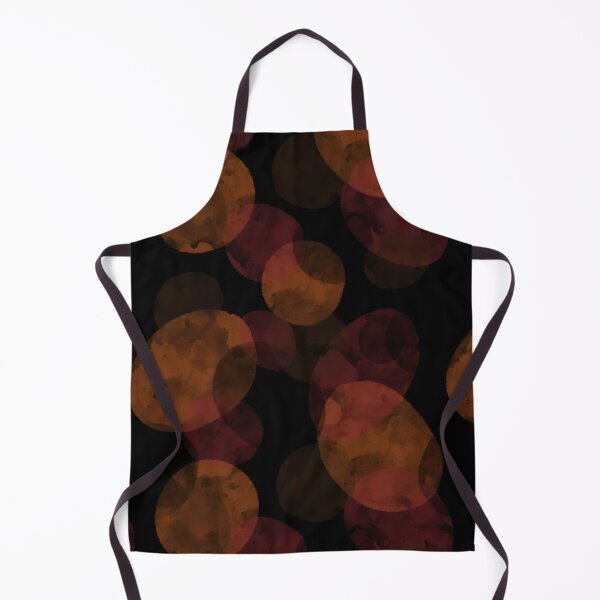 Item preview, watercolour abstract in orange, red and brown designed and sold by ColoursOfFrance.