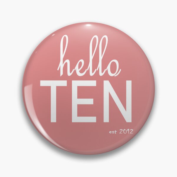 Item preview, Hello ten Shirt, 10th Birthday, ten Shirt, 10th Birthday Gift, Fifty and Fabuloust, Birthday Party Shirt, Funny Birthday designed and sold by boyastore.