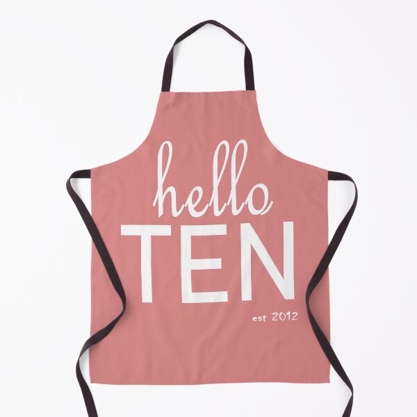 Item preview, Hello ten Shirt, 10th Birthday, ten Shirt, 10th Birthday Gift, Fifty and Fabuloust, Birthday Party Shirt, Funny Birthday designed and sold by boyastore.