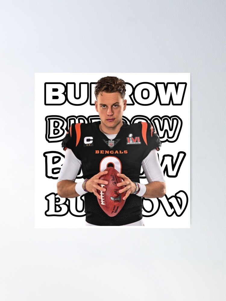 Joe Burrow Orange Bengals Jersey - #9 Tapestry for Sale by djstagge