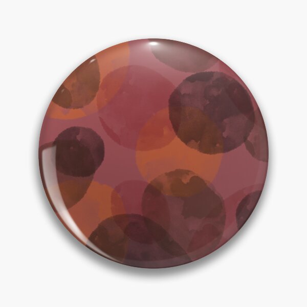 Item preview, watercolour abstract in orange, red and brown designed and sold by ColoursOfFrance.