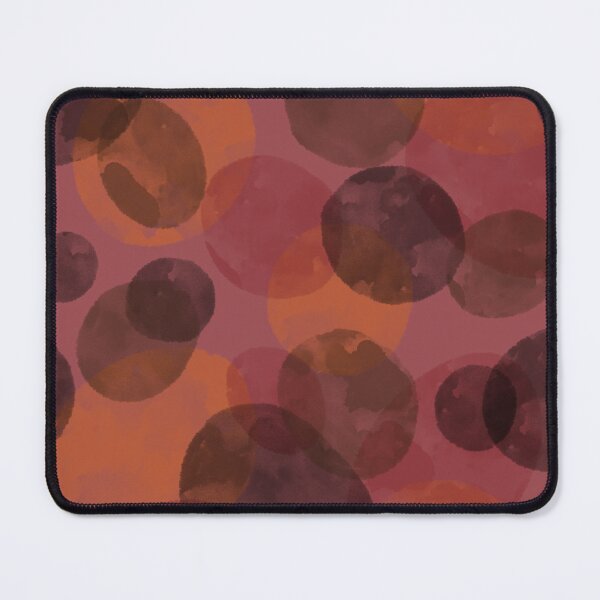 Item preview, watercolour abstract in orange, red and brown designed and sold by ColoursOfFrance.
