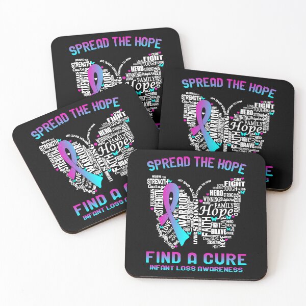 Item preview, Butterfly Ribbon Spread The Hope Find A Cure Infant Loss Awareness designed and sold by Tadmab.
