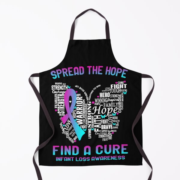 Item preview, Butterfly Ribbon Spread The Hope Find A Cure Infant Loss Awareness designed and sold by Tadmab.