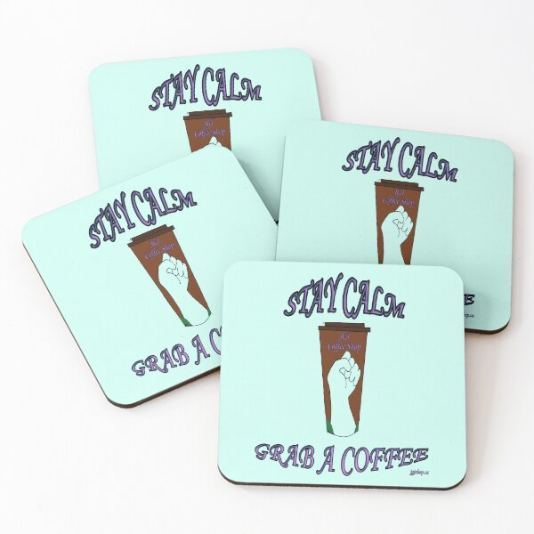 Item preview, Stay Calm Grab a Coffee designed and sold by Jacklyn G.  Jones.