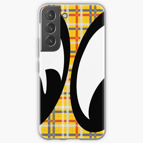 Yellow Plaid Mooneyes Samsung Galaxy Soft Case