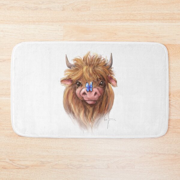Item preview, Highland Rendezmoo Cow Animal Art Sheep Incognito by Conni Togel designed and sold by sheepincognito.