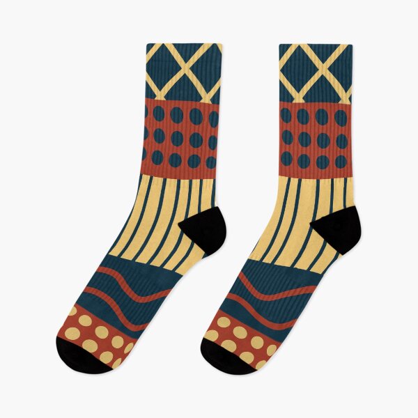 Item preview, Matt yellow navy blue and red pattern designed and sold by DemonicGloom.