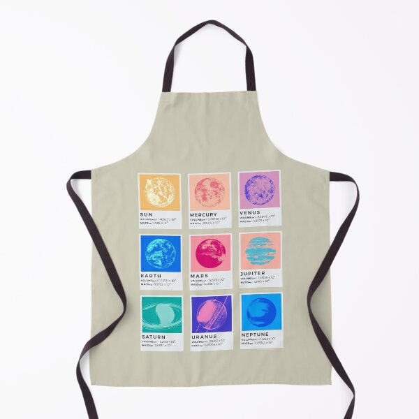 Item preview, Solar System Vintage Colors V01 designed and sold by Lidra Zehcnas.