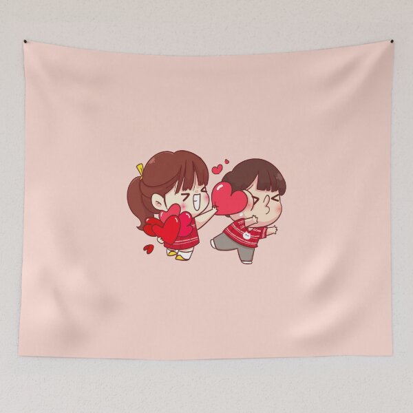 Item preview, Cute Cartoon Lover|Valentines day  designed and sold by Touch of FEZ.