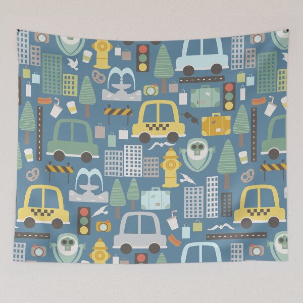 Item preview, Busy Little City Traffic designed and sold by SamAnnDesigns.