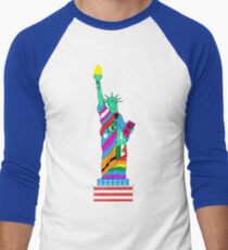 Liberty for All Men's Baseball ¾ T-Shirt