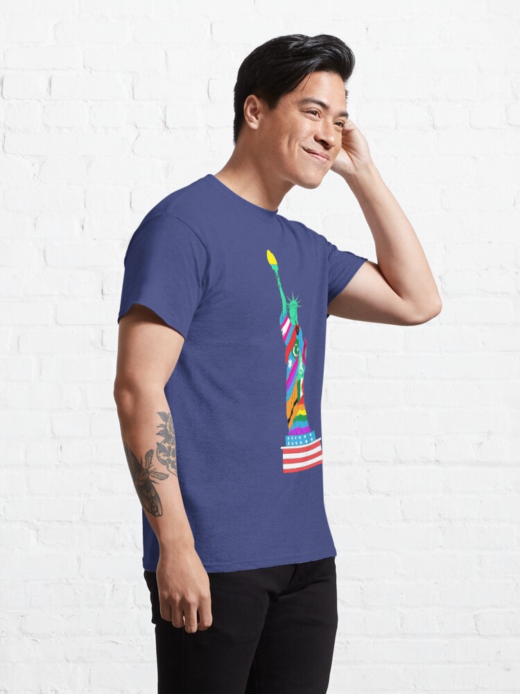 Alternate view of Liberty for All Classic T-Shirt