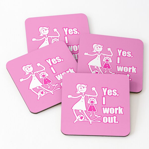 Item preview, fitness moms workout funny designed and sold by Tim Addison.