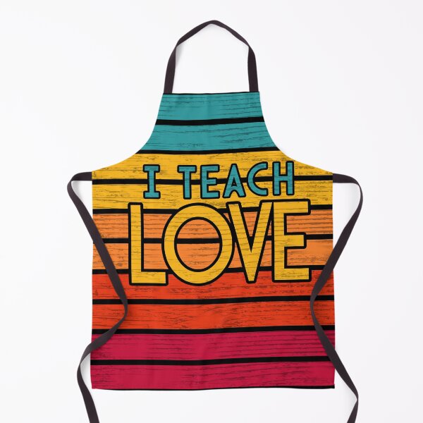 Item preview, Vintage Style Education Teacher Gear - I Teach Love designed and sold by CattlettArt.