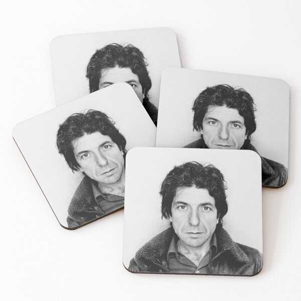 Item preview, Leonard Cohen Black and White  designed and sold by ArtWithHearts11.