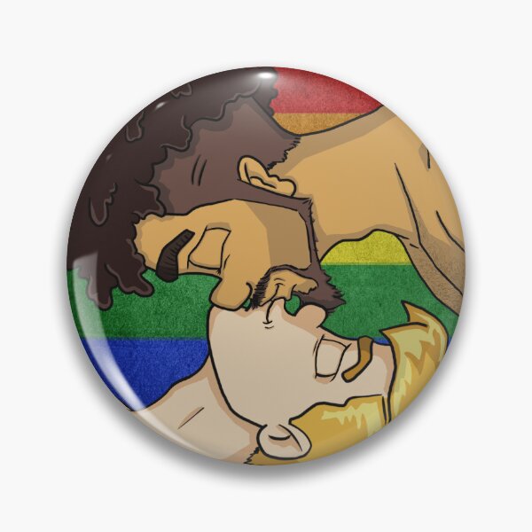 Item preview, Big Tiny Life Biggs & Tiny Pride Kiss Face to Face designed and sold by BigTinyLife.
