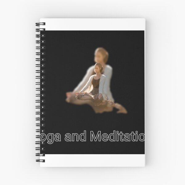 Item preview, yoga and Meditating n reinforces human spirit designed and sold by Cape  Tshirts.