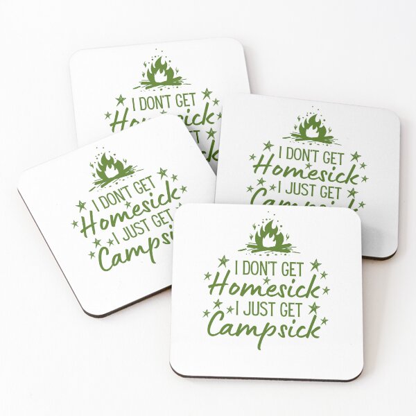 Item preview, I Don't Get Homesick I Get Campsick | Camper Gift | Camping | Hiker designed and sold by Presto Prints Design.