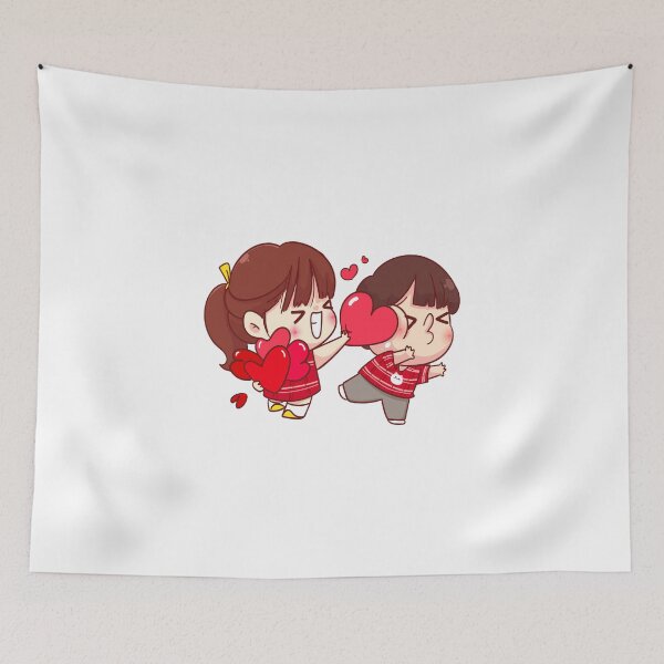 Item preview, Cute Cartoon Lover|Valentines day  designed and sold by Touch of FEZ.